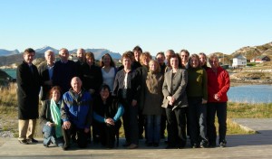 Workshop participants in Sommarøy